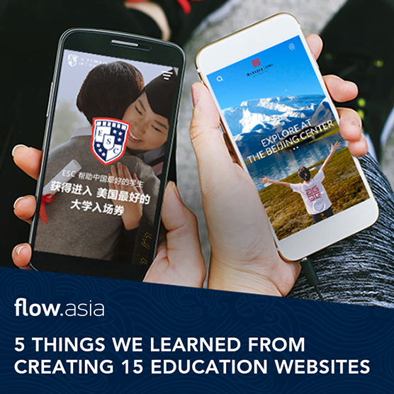 5 Things We Learned from Creating 15 Education Websites