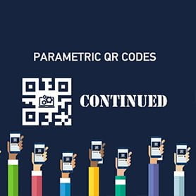 Parametric QR codes (Part 2)