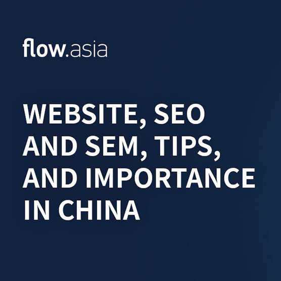 Website, SEO, and SEM tips and significance in China