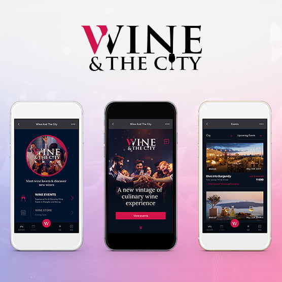 Wine & The City WeChat Minisite