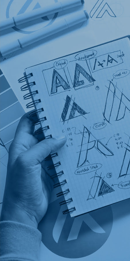 Logo and visual identity design - Flow Asia