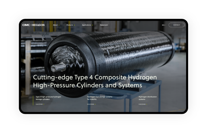 Hydrogen Tech Website Design & SEO Services - Flow Asia