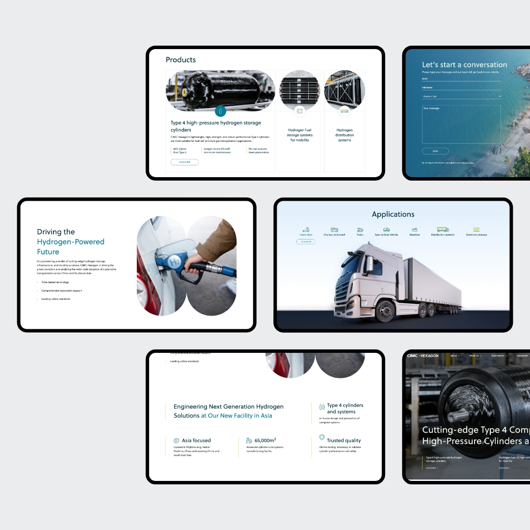 Website Design & SEO for Hydrogen Pressure Systems- Flow Asia