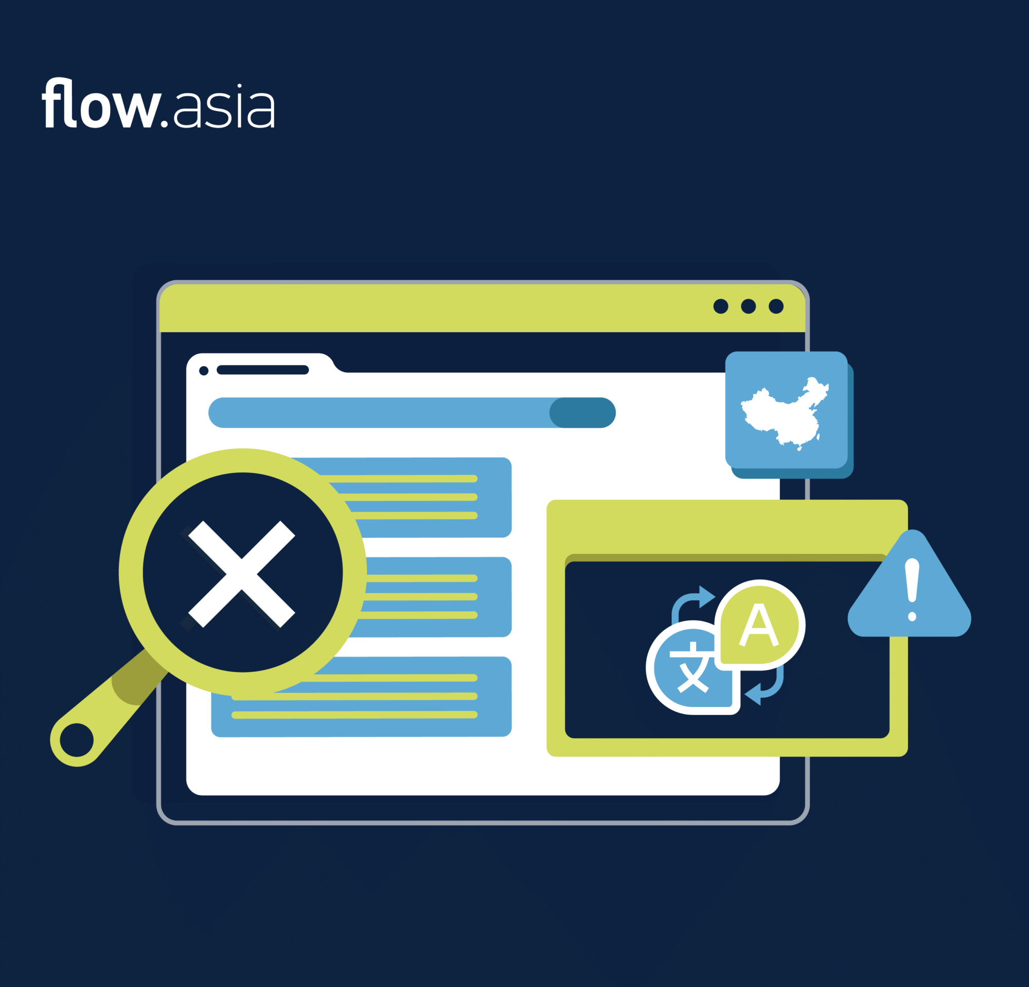 Debunking Myth with Flow: “You can just translate your website and sell in China”