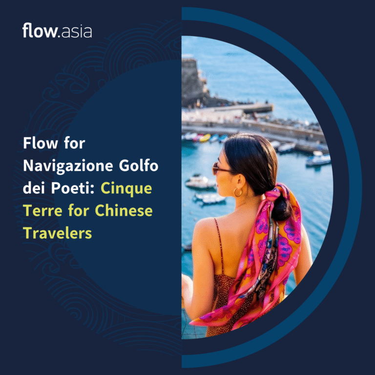 Flow for Navigazione Golfodei Poeti: Cinque Terre for Chinese Travelers